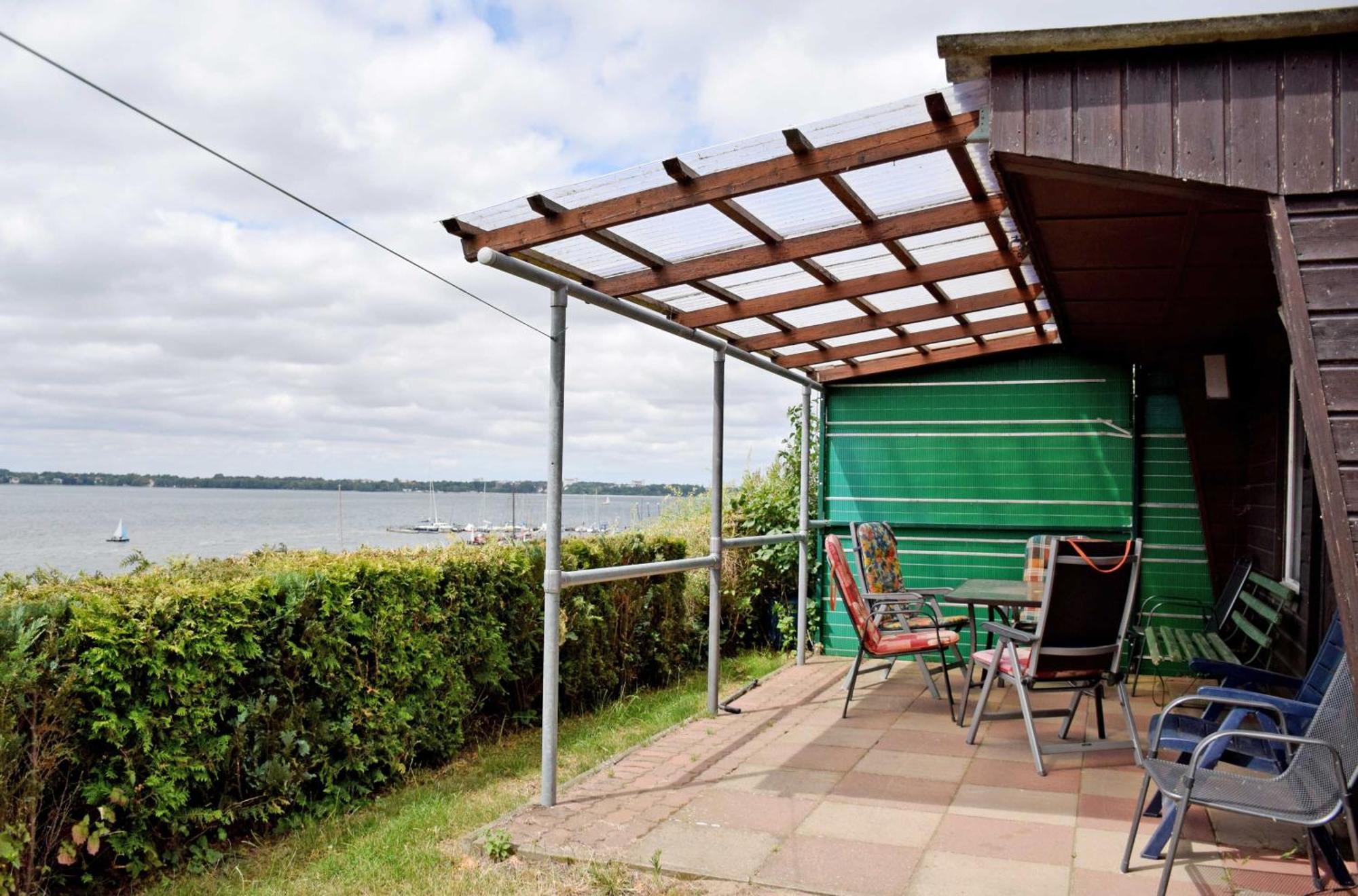 Ferienwohnung mit Garten und Sundblick Altefähr Exterior foto